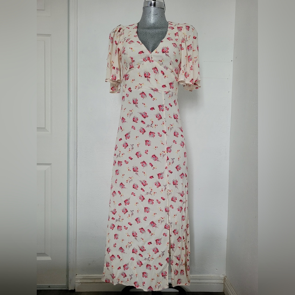 AFRM floral maxi Dress size XS